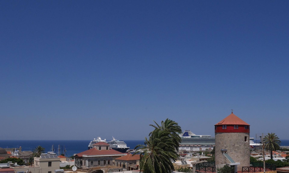 Rhodes Old Town Apartment | The windmill of the medieval city of Rhodes, Welcome at this unique place.