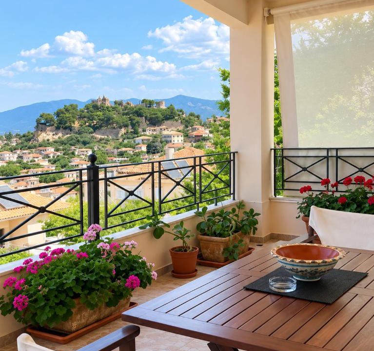 Kiparissia Apartment | TheA Upper Blue