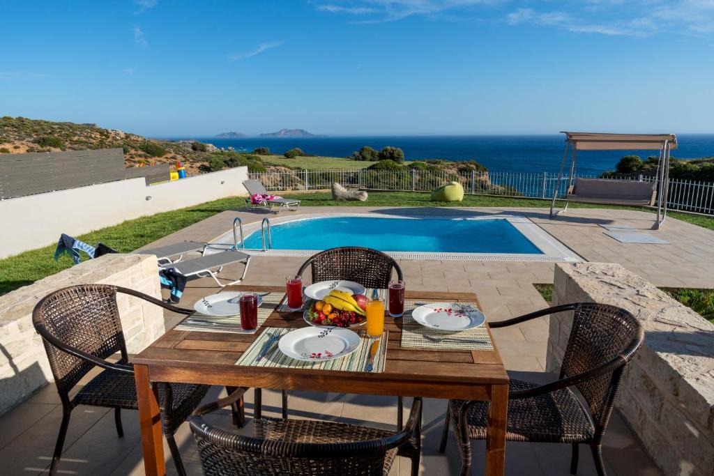 Agios Vasileios Villa | Triopetra view villa Elysian