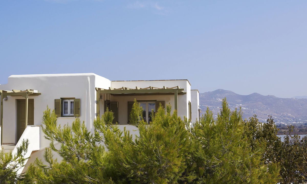 Agios Prokopios Hotel | Two bedroom apartment with one bathroom, sea view, communal pool, breakfast