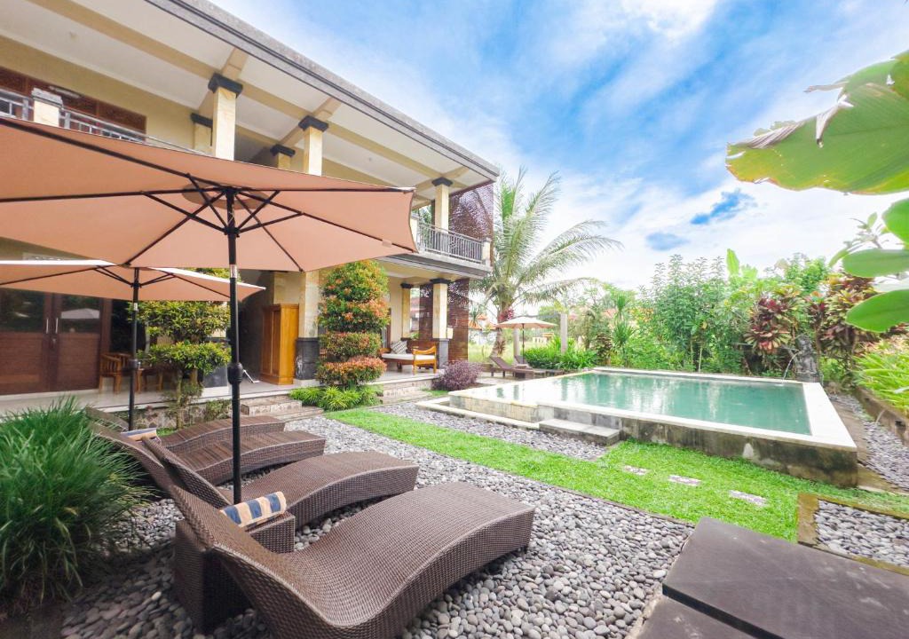 Ubud City-Centre Hotel | Ubud Shanti Rice Field House By Supala