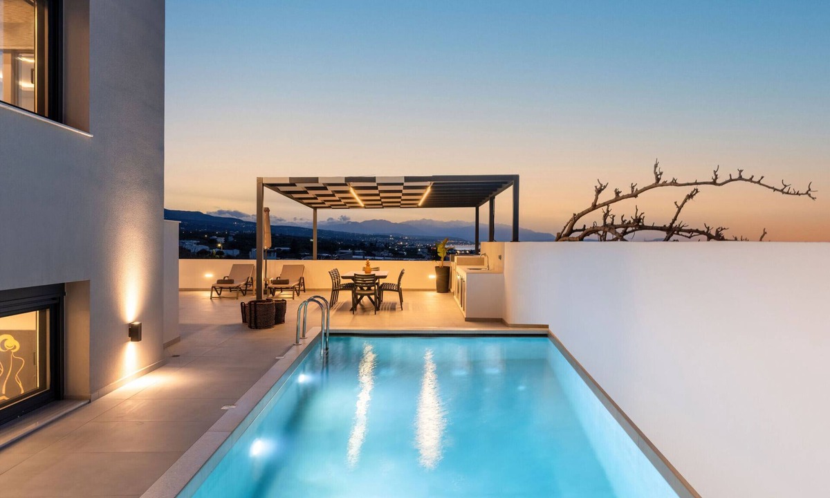 Sfakaki Villa | Villa Aelia - With Private Heated Pool