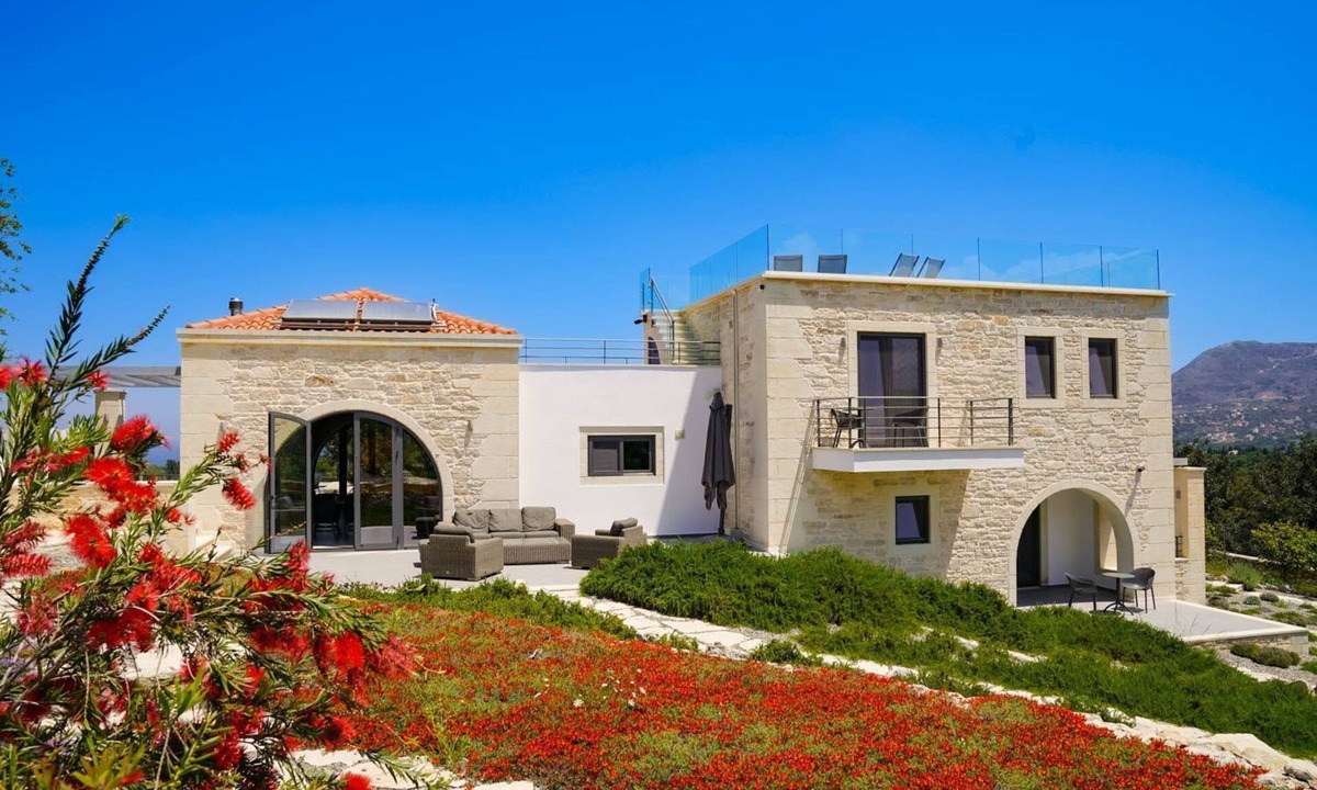 Douliana Villa | Villa Armenoi - Three Bedroom Villa, Sleeps 8