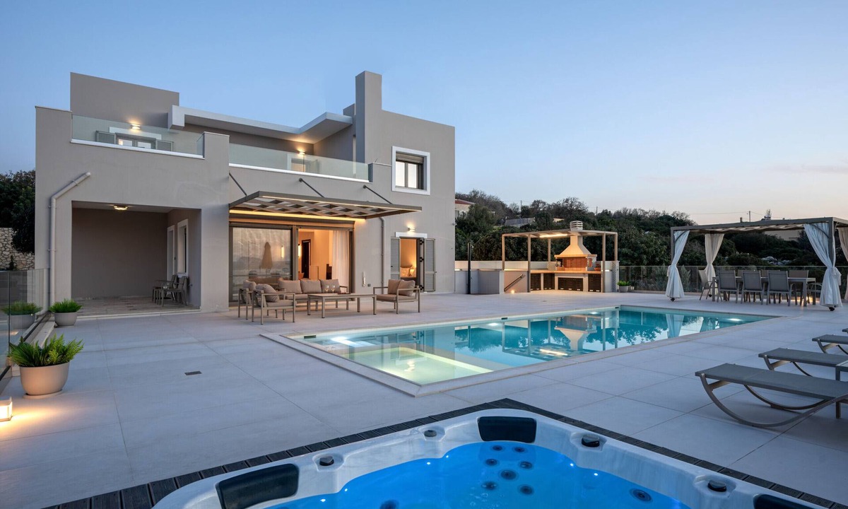 Atsipópoulon Villa | Villa Atyfia - With Private Pool