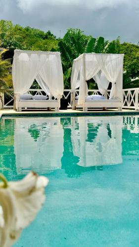 Las Terrenas House | Villa blanca chambre d'hôtes vue sur mer