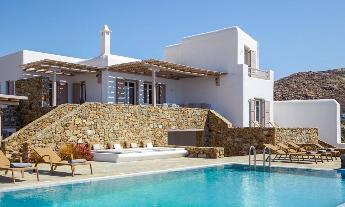 Elia Villa | Villa Elia Aspro - Five Bedroom Villa, Sleeps 10