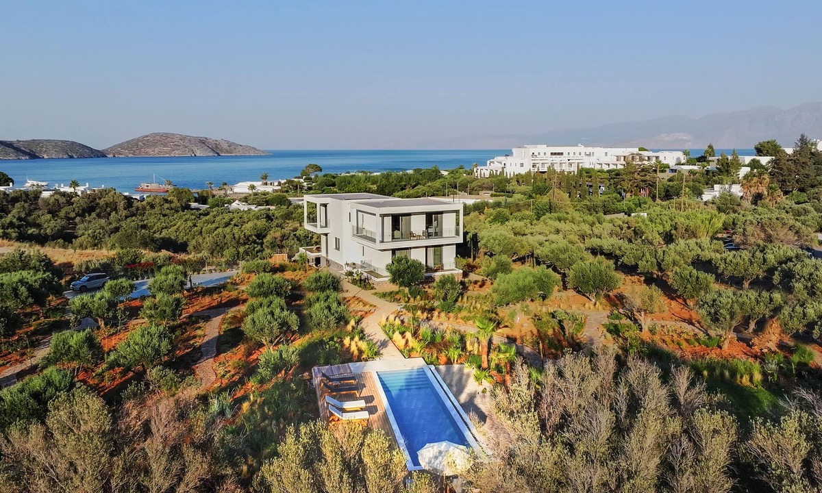 Elounda Villa | Villa Elounda Lion, 2 Pools, Hammam & Beach Access