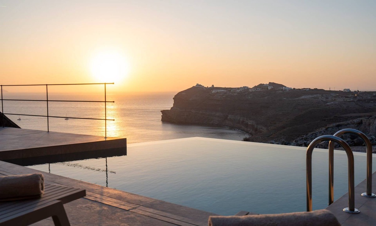 Akrotiri Villa | Villa Eunomia, 2 BDR, Wonderful Seaviews, Private Pool, Santorini