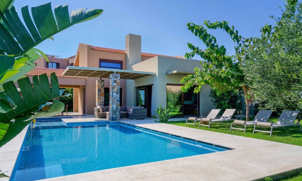 Kefalas Villa | Villa Fos | Private pool, elegance & seaview!