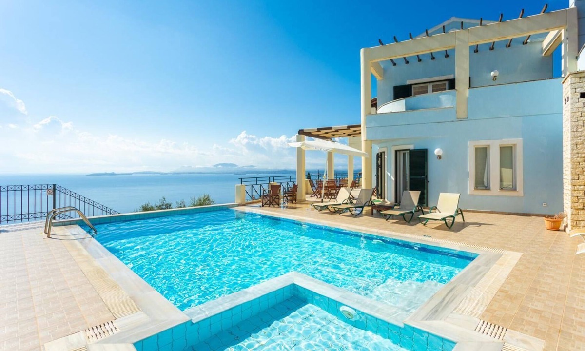 Barbati Villa | Villa Georgios - Five Bedroom Villa, Sleeps 10