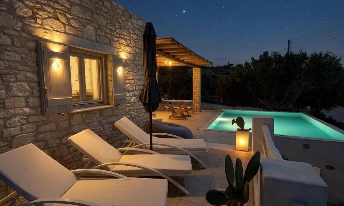 Aliki Villa | Villa Giorgianna - near Aliki beach with pool