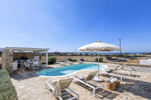 Naxos Villa | Villa Glyfada, 100m From the Beach