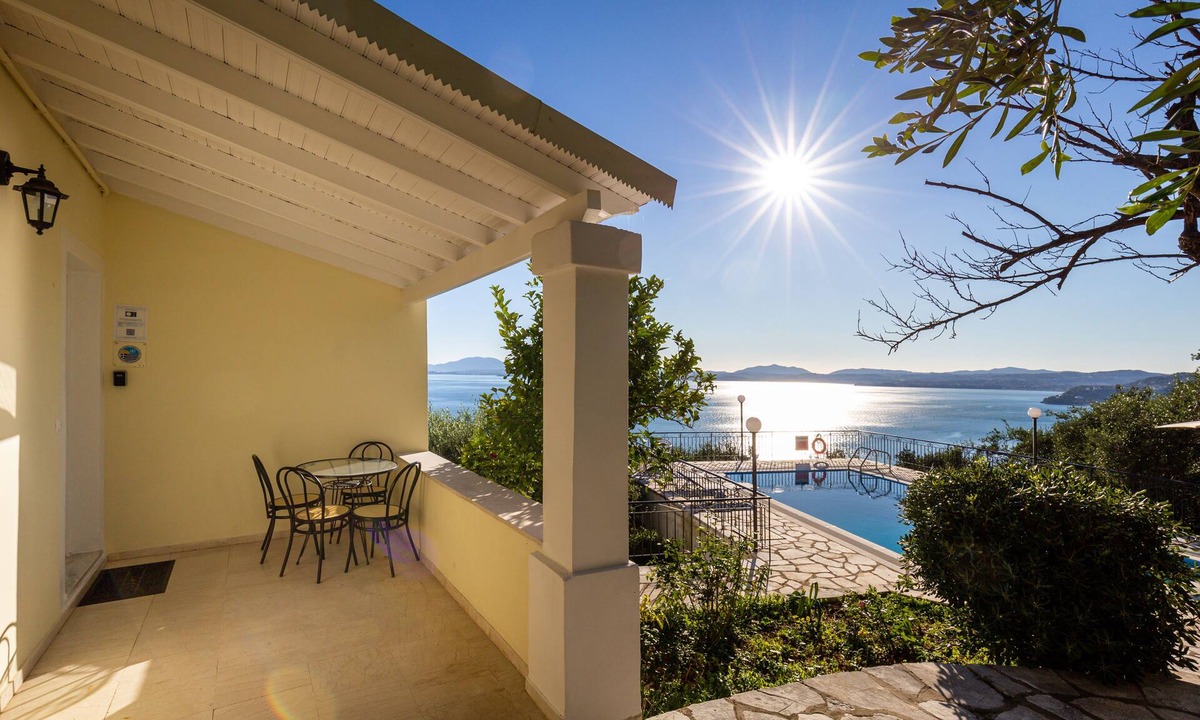 Barbati Villa | Villa Katina - private pool & sea view