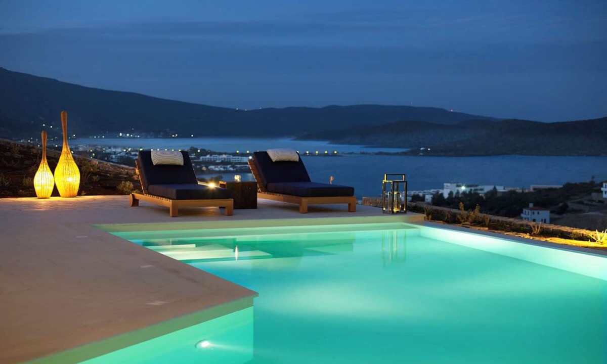 Elounda Villa | Villa King heated pool 8 bedroom villa