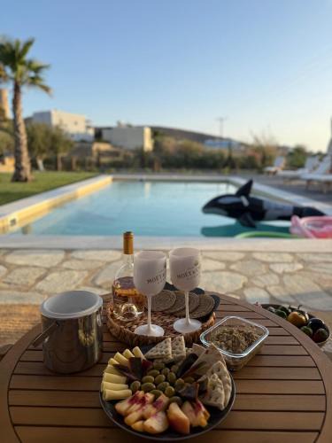 Posidonia Villa | Villa Loretta with pool, jacuzzi and garden