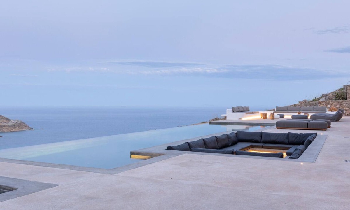 Ftelia House | Villa Marinox Vale/Amazing sea views/large outdoor areas/2 pools & 2hot-tubs