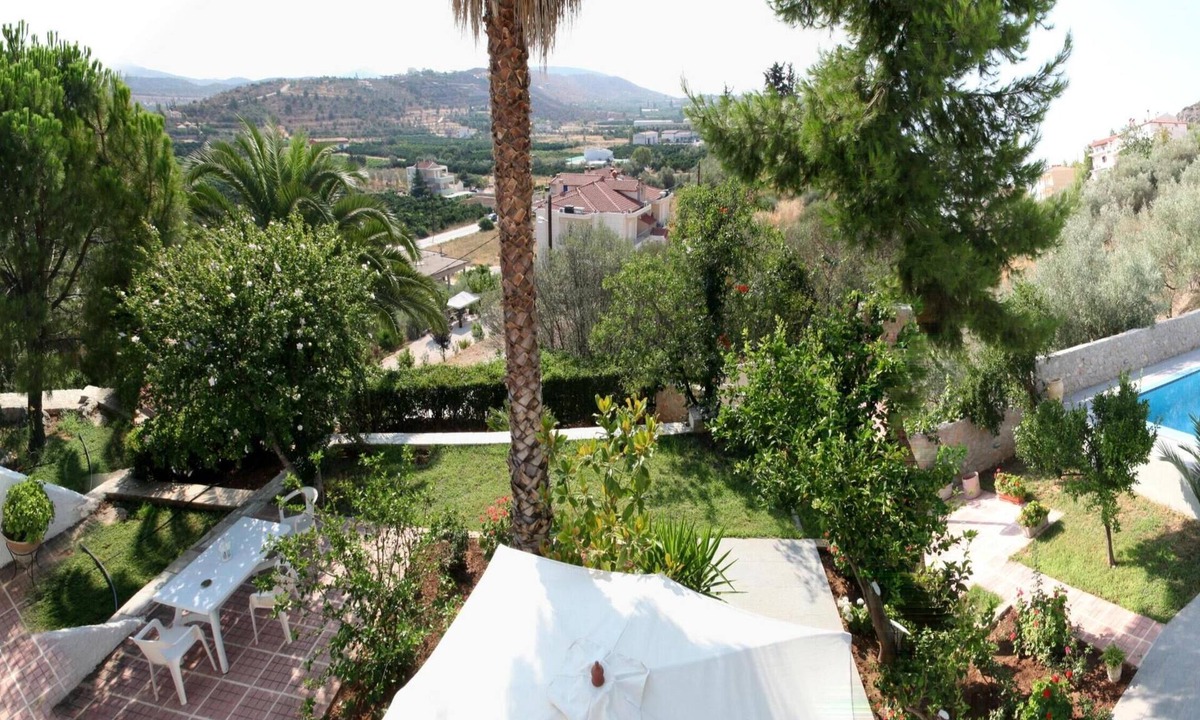 Exostis Villa | Villa Orestes in Exostis the balcony of Nafplion