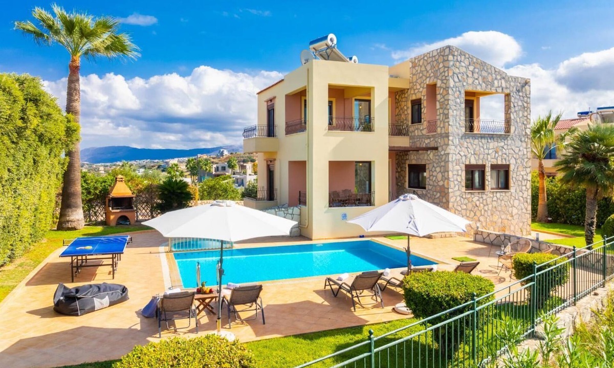 Kato Stalos Villa | Villa Pasiphae 2 - Three Bedroom Villa, Sleeps 6