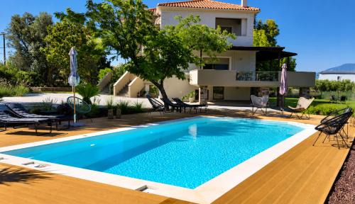 Dirfys-Messapia Villa | Villa Polyxeni 5BR Private Pool Villa up to 12 Guests
