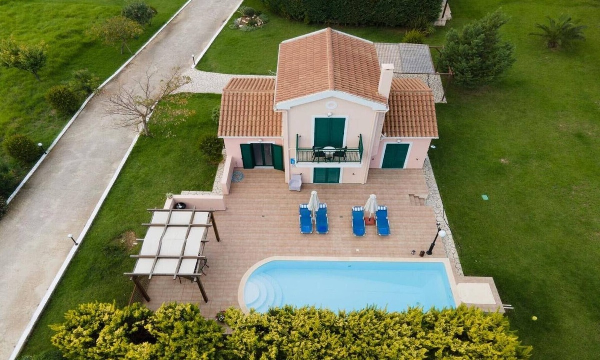 Sami Villa | Villa 'Sami Beach Villas Thalia' with Mountain View, Wi-Fi and Air Conditioning