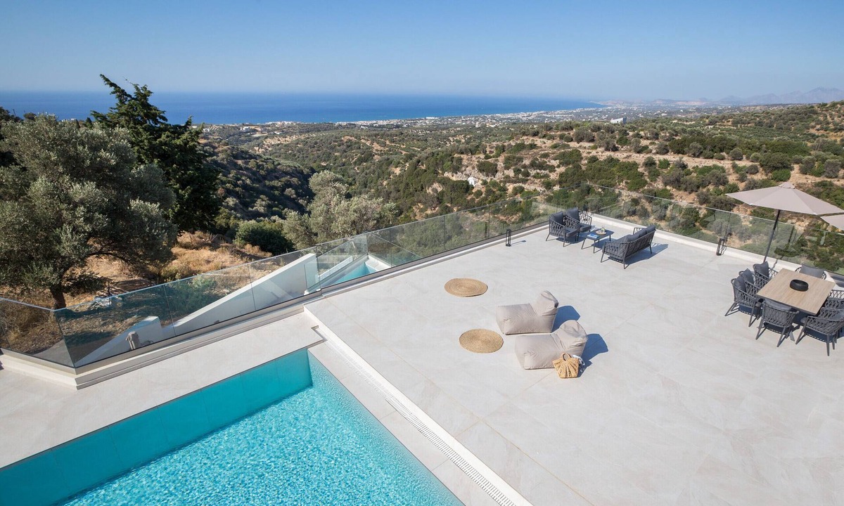 Rethymno Villa | Villa Santa Irini 1 - With Heated Pool