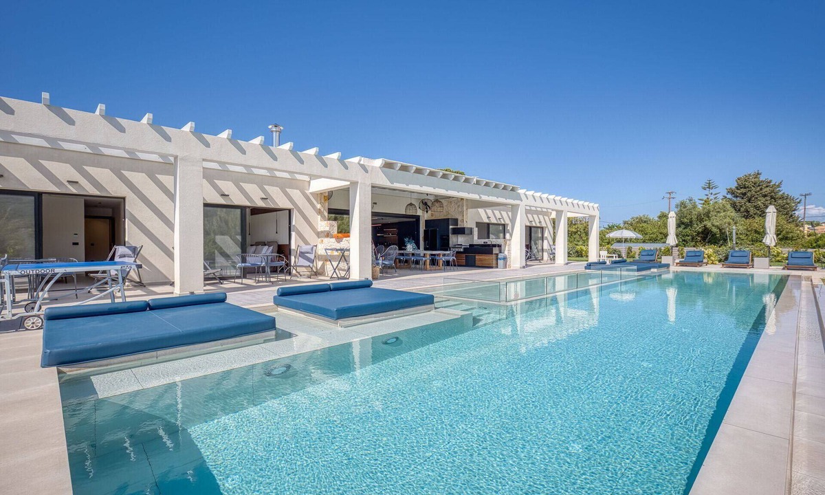 Almiros Beach Villa | Villa Serenissima - Acharavi ,Ionian Islands
