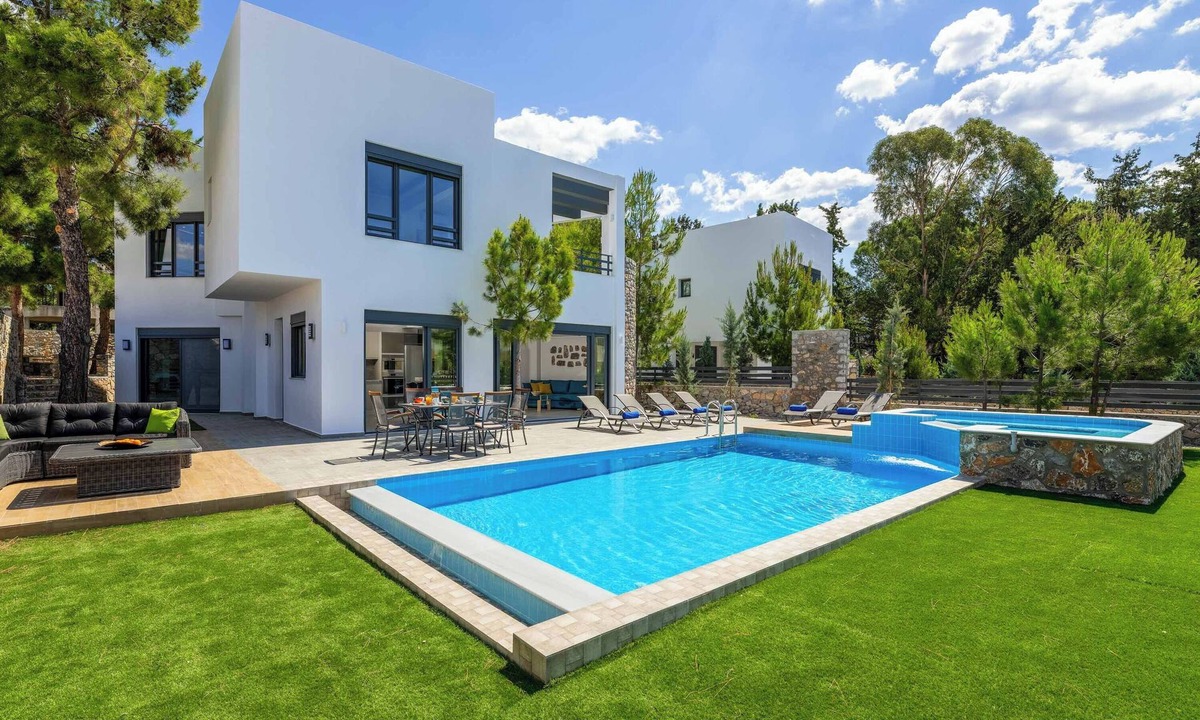 Lardos Villa | Villa Summer Dawn - Six Bedroom Villa, Sleeps 6