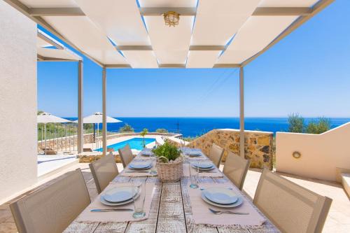 Plakias Villa | Villa Thromila - Panoramic Sea view in South Crete