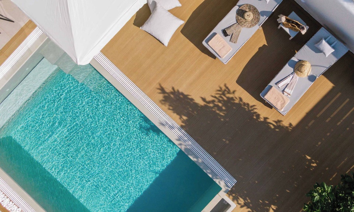 Matala Villa | Villa White in Blue with private swimming pool