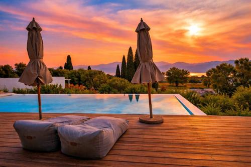 Aktio-Vonitsa Villa | Villa Zaverda - Tranquil Haven: Luxury Villa with Private Pool