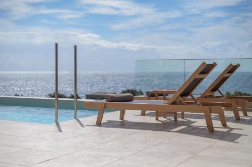 Mavros Kolimpos Villa | Windless SeaView Villa, with Pool & Hot Tub, By ThinkVilla