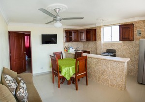 2-Bed1 Bedroom Apartment in Los Corales del Sur Near Sirena and Ole Las America.