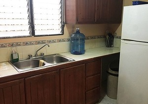 2BD guest-friendly condo opposite main Sosua supermarket, TV/Wi-Fi/pool