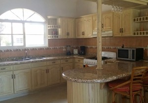 3-BD villa with private pool in central Sosua, guest-friendly, with Wi-Fi/TV