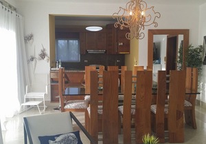 3BD central condo in Sosua, fully equipped, large pool, WIFI BBQ A/C Cable TV