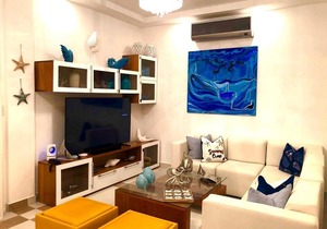 4BD villa with private pool in beachfront resort. Tennis/ basket/waterpark/gym!