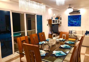 4BD villa with private pool in beachfront resort. Tennis/ basket/waterpark/gym!