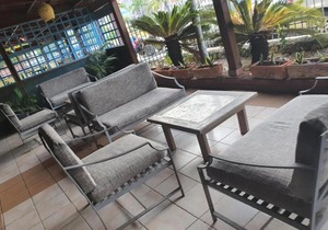 Apartamento completo con piscina a 3mts de la playa