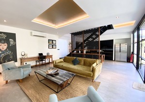 Karmagali Design private pool villa 2BR, beachside, hotel services