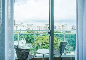 Modern 1BR-WiFi-AC-View-Gym-BlueMall |Yellowkey