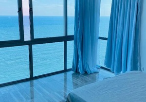 Vista al mar Habitación Privada Coral en Malecon Santo Domingo 1-829-343-1001