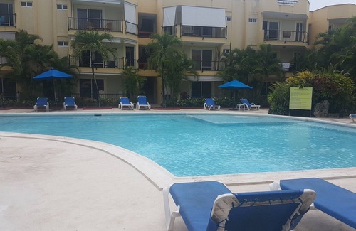 El Batey Apartment | 1BD guest-friendly condo in Sosua center, pool, wifi, cable TV