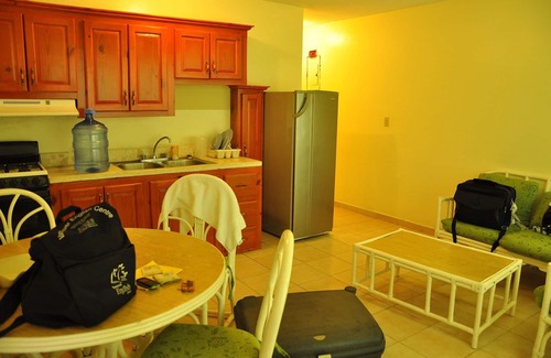 Sosua Apartment | 1BD guest-friendly condo adjacent main supermarket, pool/AC/TV/Wi-Fi