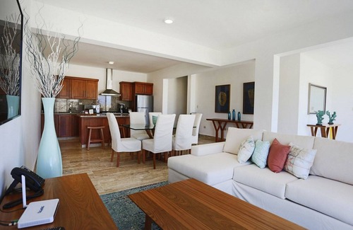 Playa Chiquita Apartment | 2BD luxury condo on sandy beach, with pool/gym/tennis/basket!