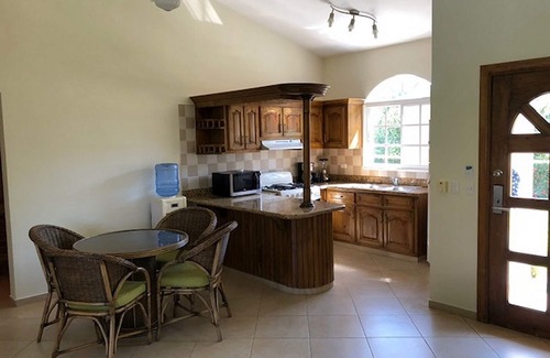 Urbanizacion Tavarez Villa | 2BD villa, private pool, tennis/basket/football courts, steps from beaches/shops