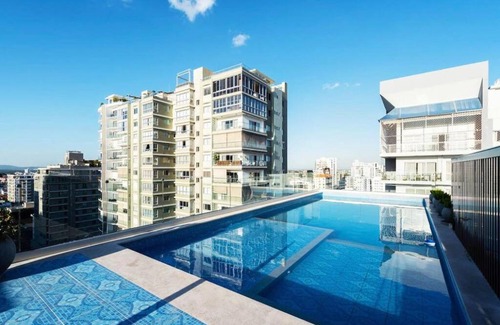 Downtown Santo Domingo Apartment | Apart Luxury Piantini, rooftop lujoso, Piscina