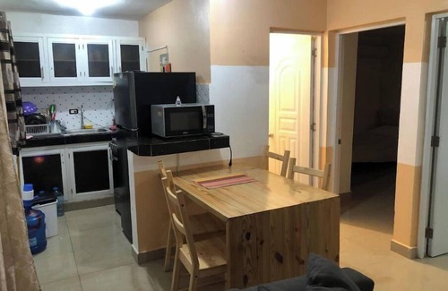 Santo Domingo House | Apt 2Hab-tv55-AC-Mesa-kitchen-room-all included