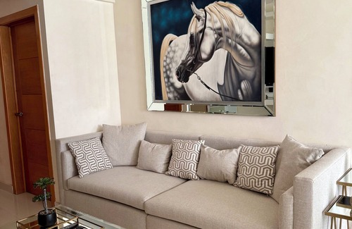 Evaristo Morales Apartment | Charming 1-bedroom apartment in lovely Santo Domingo with WiFi near downtown