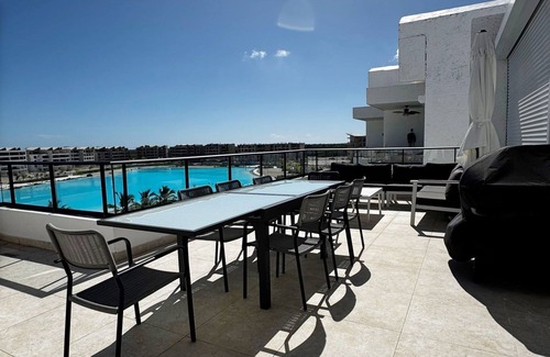 Punta Cana Condo | Crystal Lagoon- 2 Story Penthouse Downtown