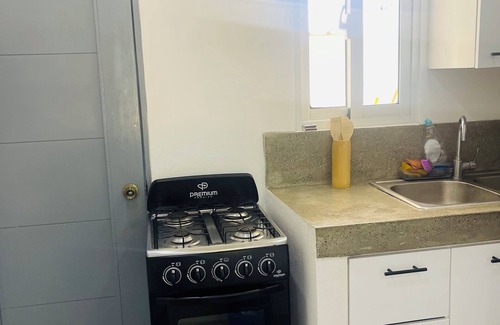 Las Terrenas Apartment | El Patio de Lucia 4 persons, Las Terrenas tropical garden, city, beach nearby